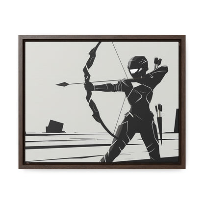 Silent Hunter - Gallery Canvas Wraps, Horizontal Frame