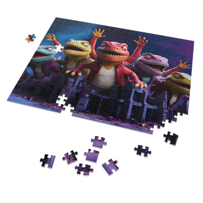 Lizard Band Invasion - Jigsaw Puzzle (30, 110, 252, 500,1000-Piece)