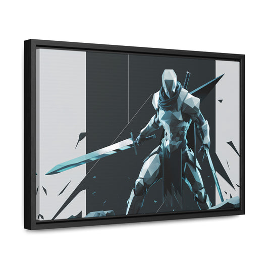 Blade of the Shattered Realm - Gallery Canvas Wraps, Horizontal Frame