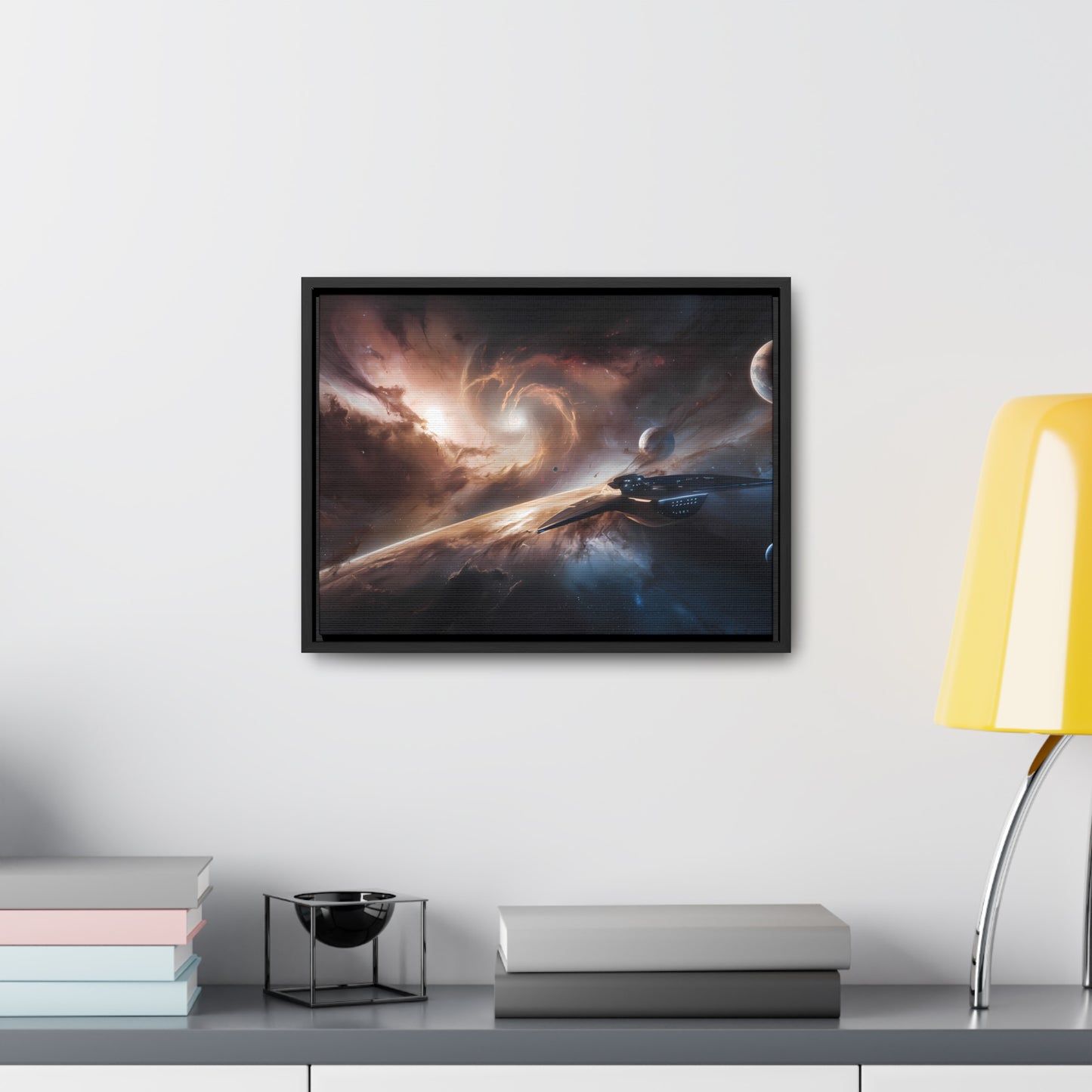 Voyage Through the Maelstrom of Stars - Gallery Canvas Wraps, Horizontal Frame