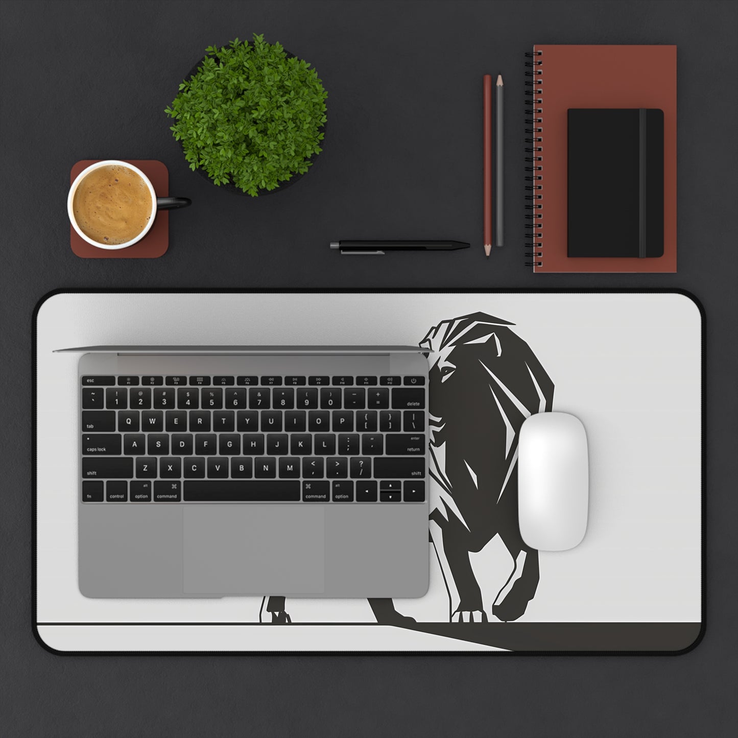 Majestic Silhouette - Desk Mat