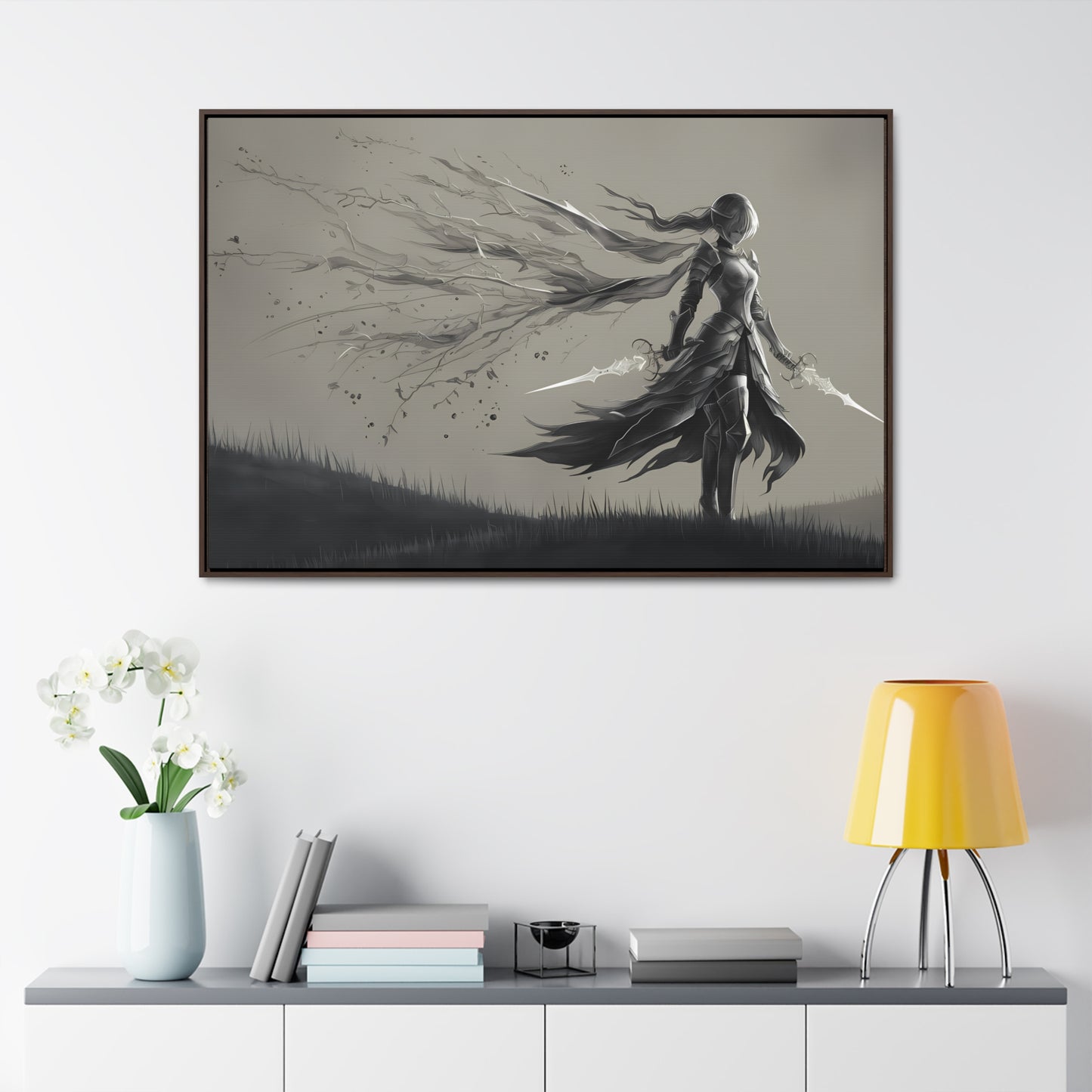 Blade of the Abyss - Gallery Canvas Wraps, Horizontal Frame