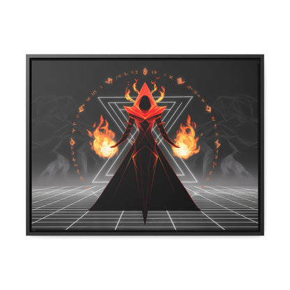 Eternal Pyromancer - Gallery Canvas Wraps, Horizontal Frame