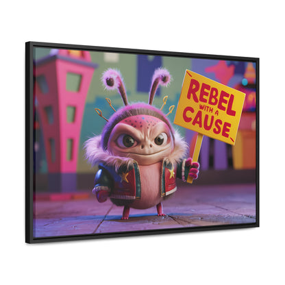 Rebel with a Cause - Gallery Canvas Wraps, Horizontal Frame