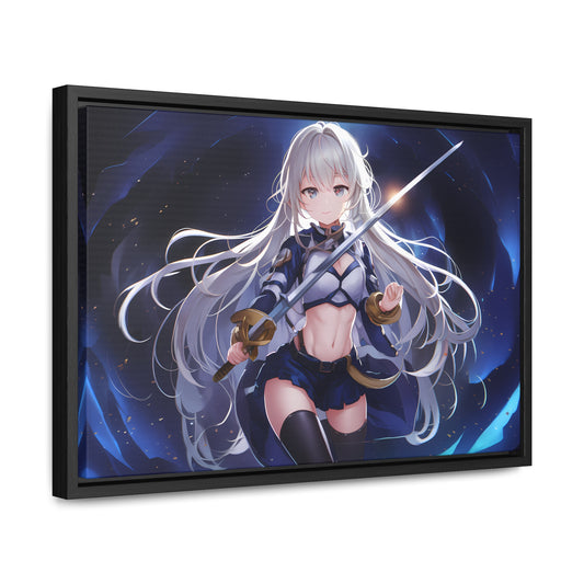 Blade of the Celestial Knight - Gallery Canvas Wraps, Horizontal Frame