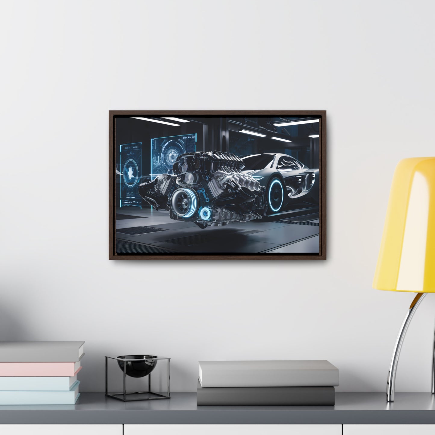 The Future of Automotive Engineering - Gallery Canvas Wraps, Horizontal Frame