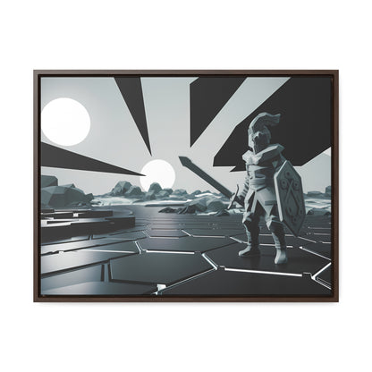 Guardian of the Twin Suns - Gallery Canvas Wraps, Horizontal Frame