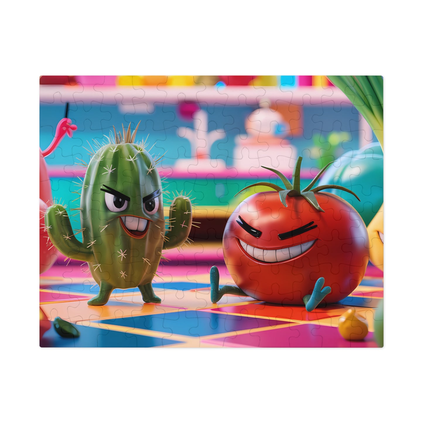 Battle of the Spicy Salsa Crew - Jigsaw Puzzle (30, 110, 252, 500,1000-Piece)