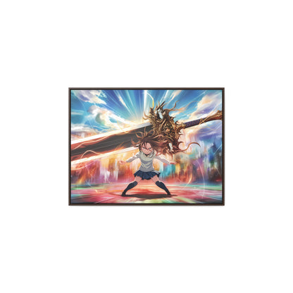 Blade of the Infinite Resolve - Gallery Canvas Wraps, Horizontal Frame