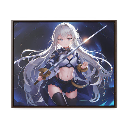 Blade of the Celestial Knight - Gallery Canvas Wraps, Horizontal Frame