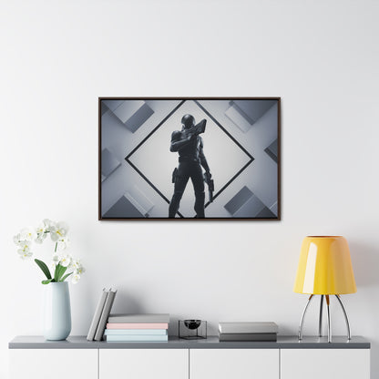 Shadow Enforcer - Gallery Canvas Wraps, Horizontal Frame