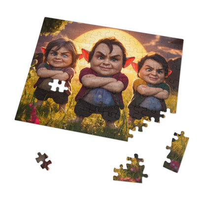 A Gang of "Gnomes" - Jigsaw Puzzle (30, 110, 252, 500,1000-Piece)