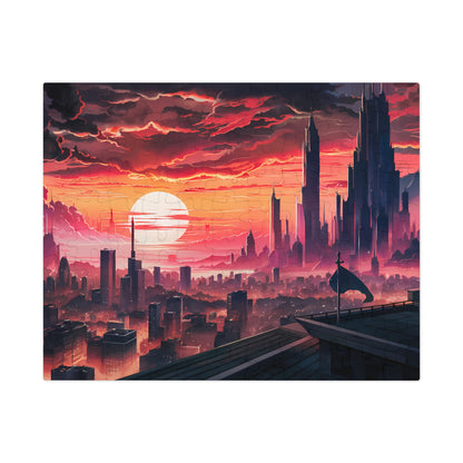 "City of the Eternal Dusk" - Jigsaw Puzzle (30, 110, 252, 500,1000-Piece)