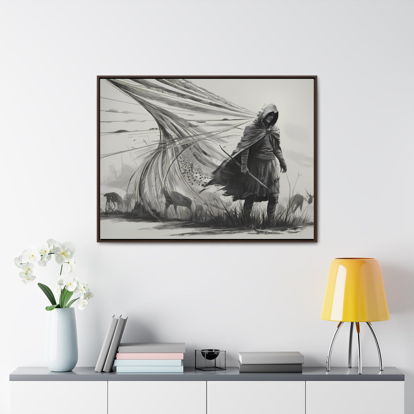 Whispers of the Windwalker - Gallery Canvas Wraps, Horizontal Frame