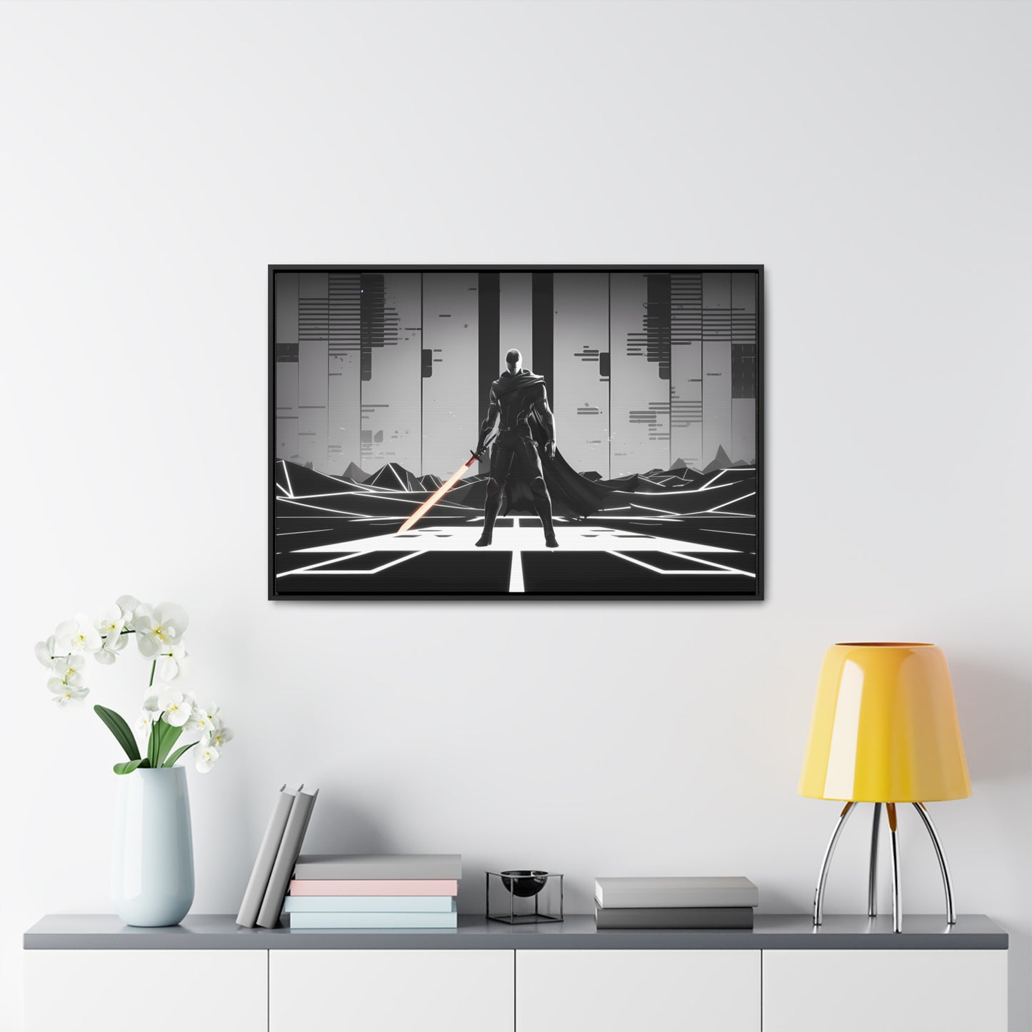 Dark Sentinel - Gallery Canvas Wraps, Horizontal Frame