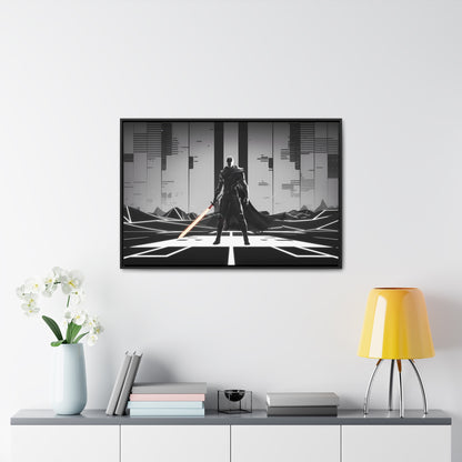 Dark Sentinel - Gallery Canvas Wraps, Horizontal Frame