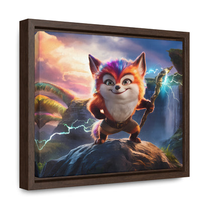 Guardian of the Mystic Grove - Gallery Canvas Wraps, Horizontal Frame