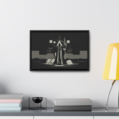 The Arcane Guardian of the Shadows - Gallery Canvas Wraps, Horizontal Frame