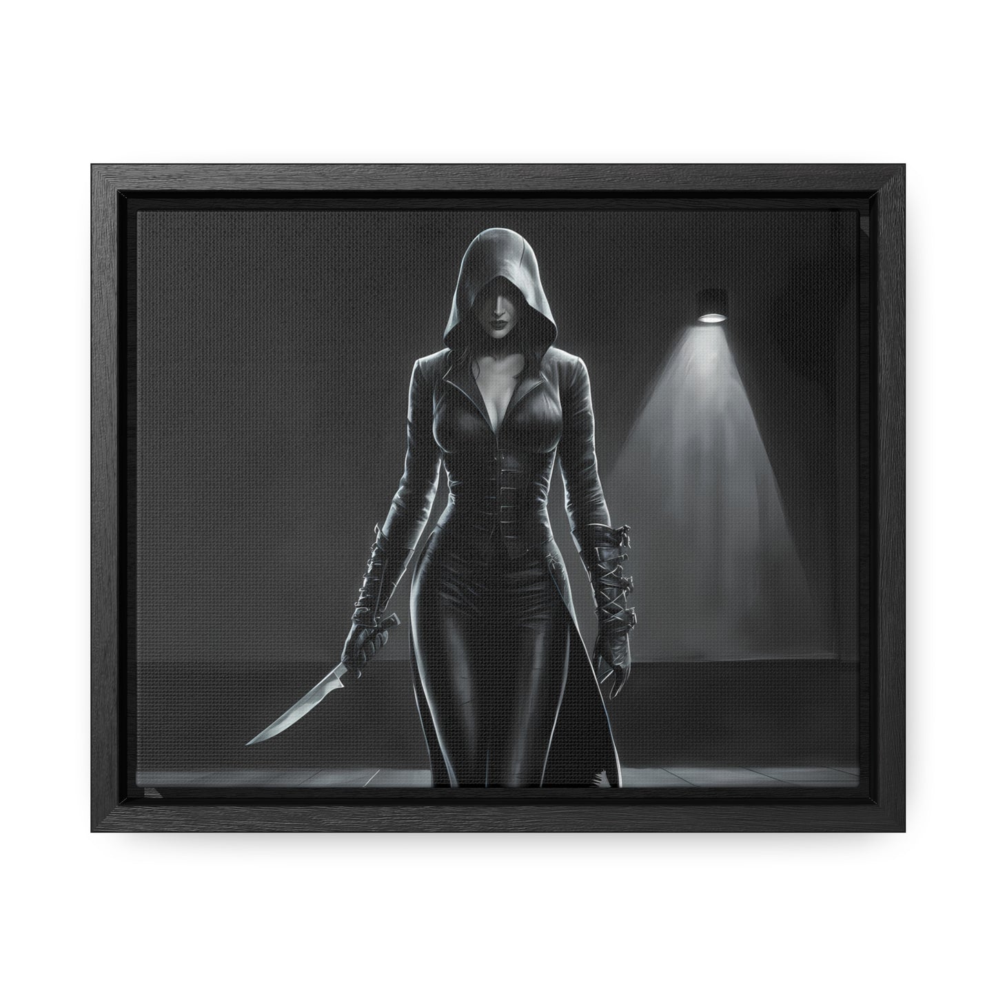 The Shadow's Blade - Gallery Canvas Wraps, Horizontal Frame