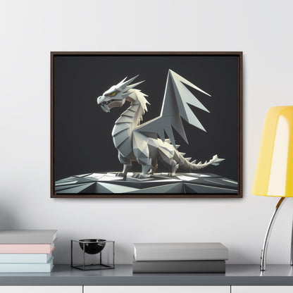 The Silver Sentinel - Gallery Canvas Wraps, Horizontal Frame