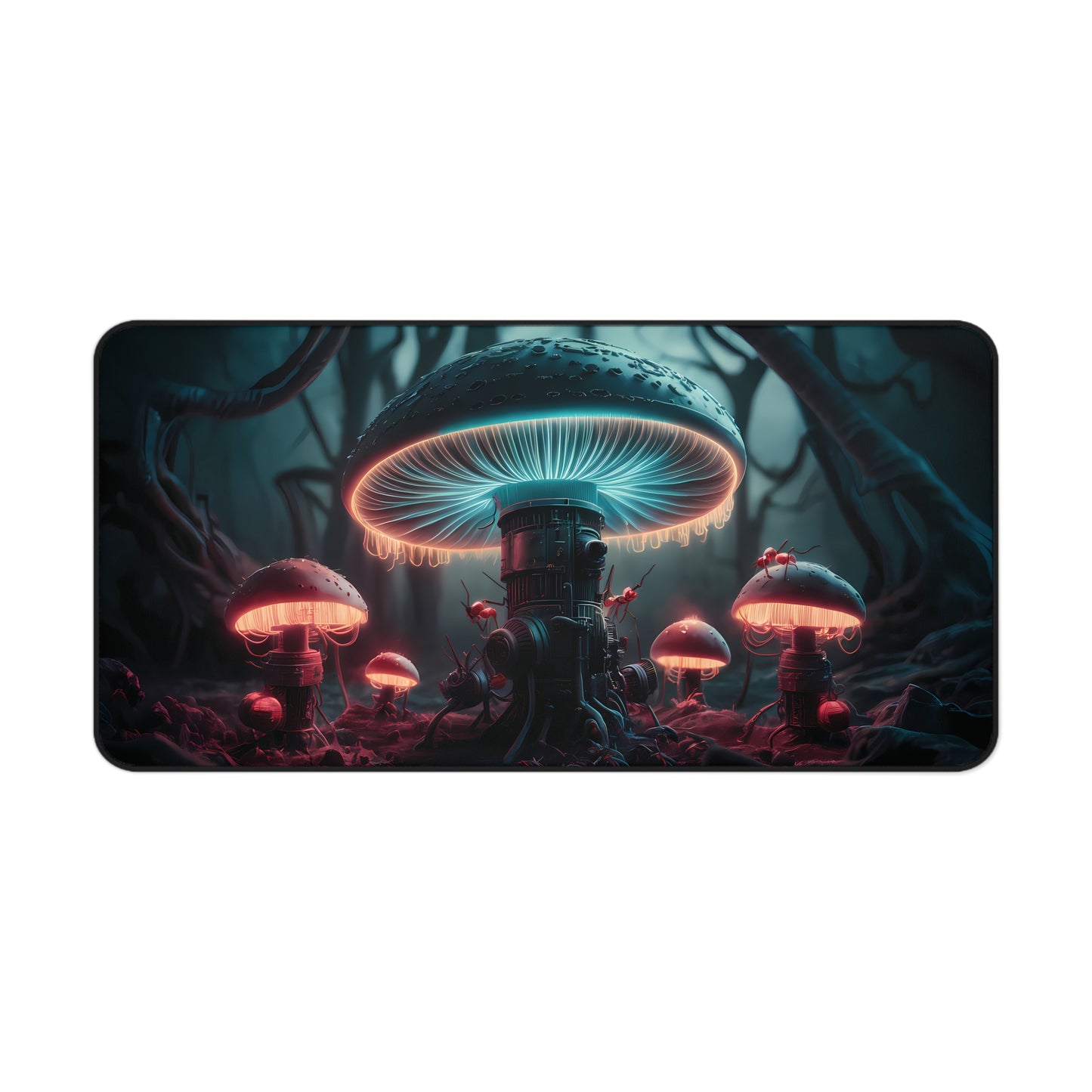 Steampunk Mushroom - Desk Mat