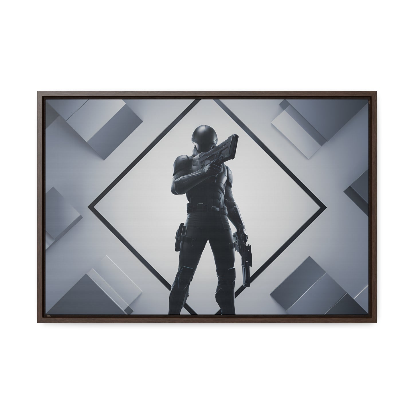 Shadow Enforcer - Gallery Canvas Wraps, Horizontal Frame