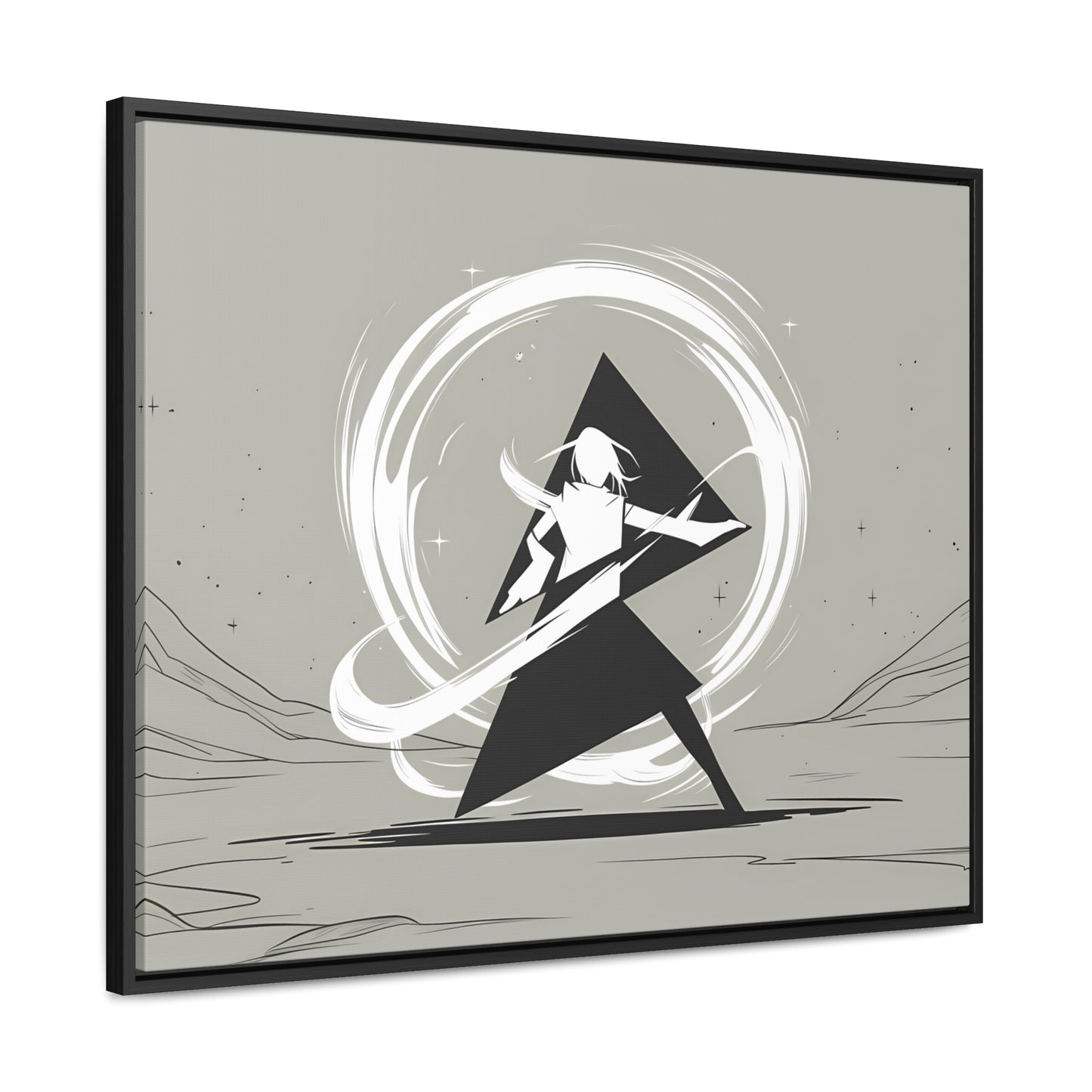 Ethereal Ascendance - Gallery Canvas Wraps, Horizontal Frame