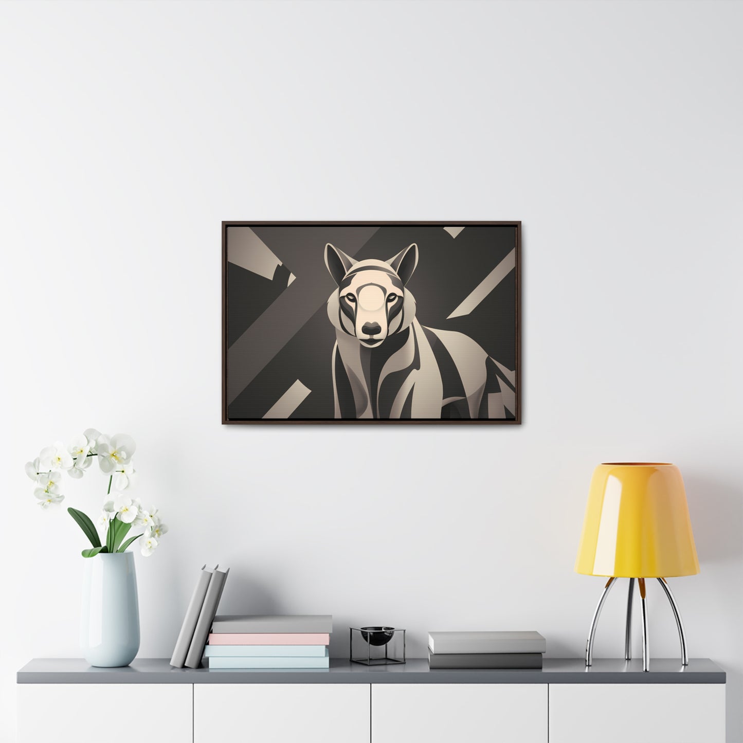 Ethereal Sentinel - Gallery Canvas Wraps, Horizontal Frame