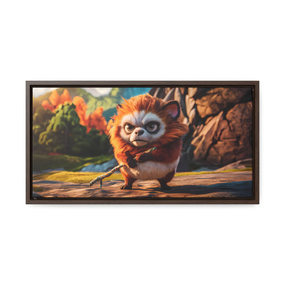 Guardian of the Enchanted Forest - Gallery Canvas Wraps, Horizontal Frame