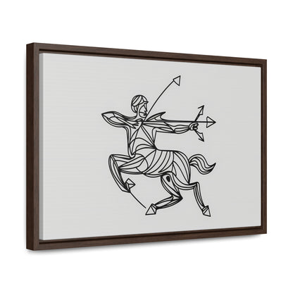 Centaur's Precision - Gallery Canvas Wraps, Horizontal Frame