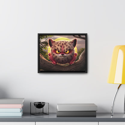 Guardian of the Sunset Forest - Gallery Canvas Wraps, Horizontal Frame