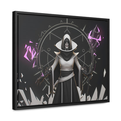 Veil of the Arcane Wraith - Gallery Canvas Wraps, Horizontal Frame