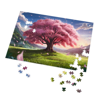 Whispers of the Blossom Tree - Jigsaw Puzzle (30, 110, 252, 500,1000-Piece)