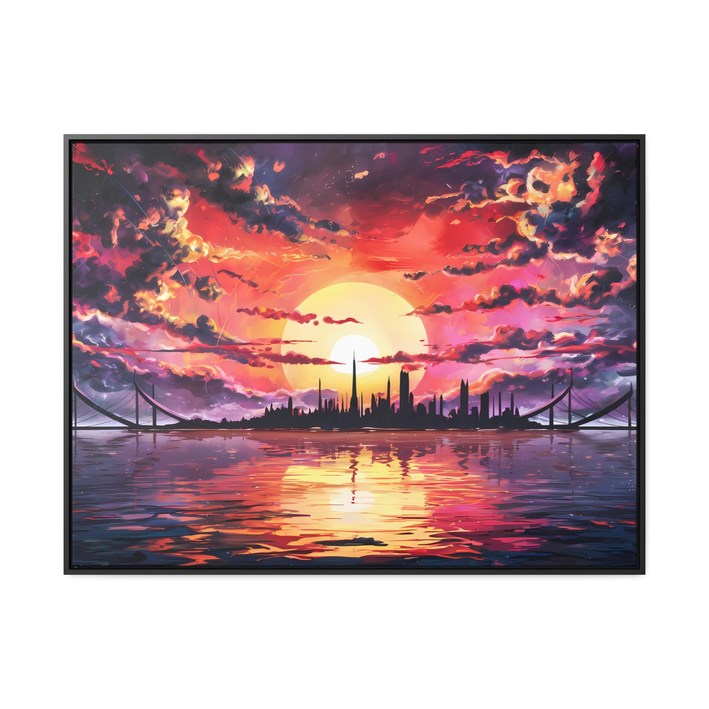 Eternal Radiance - Gallery Canvas Wraps, Horizontal Frame