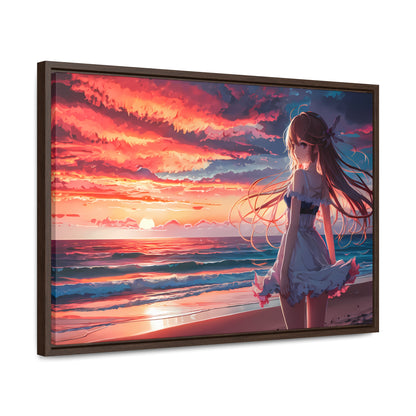 Sunset Reverie - Gallery Canvas Wraps, Horizontal Frame