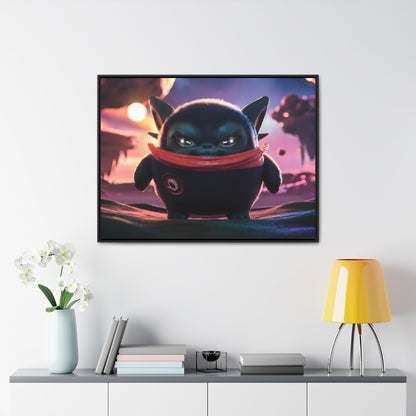 "Guardian of the Floating Isles" - Gallery Canvas Wraps, Horizontal Frame