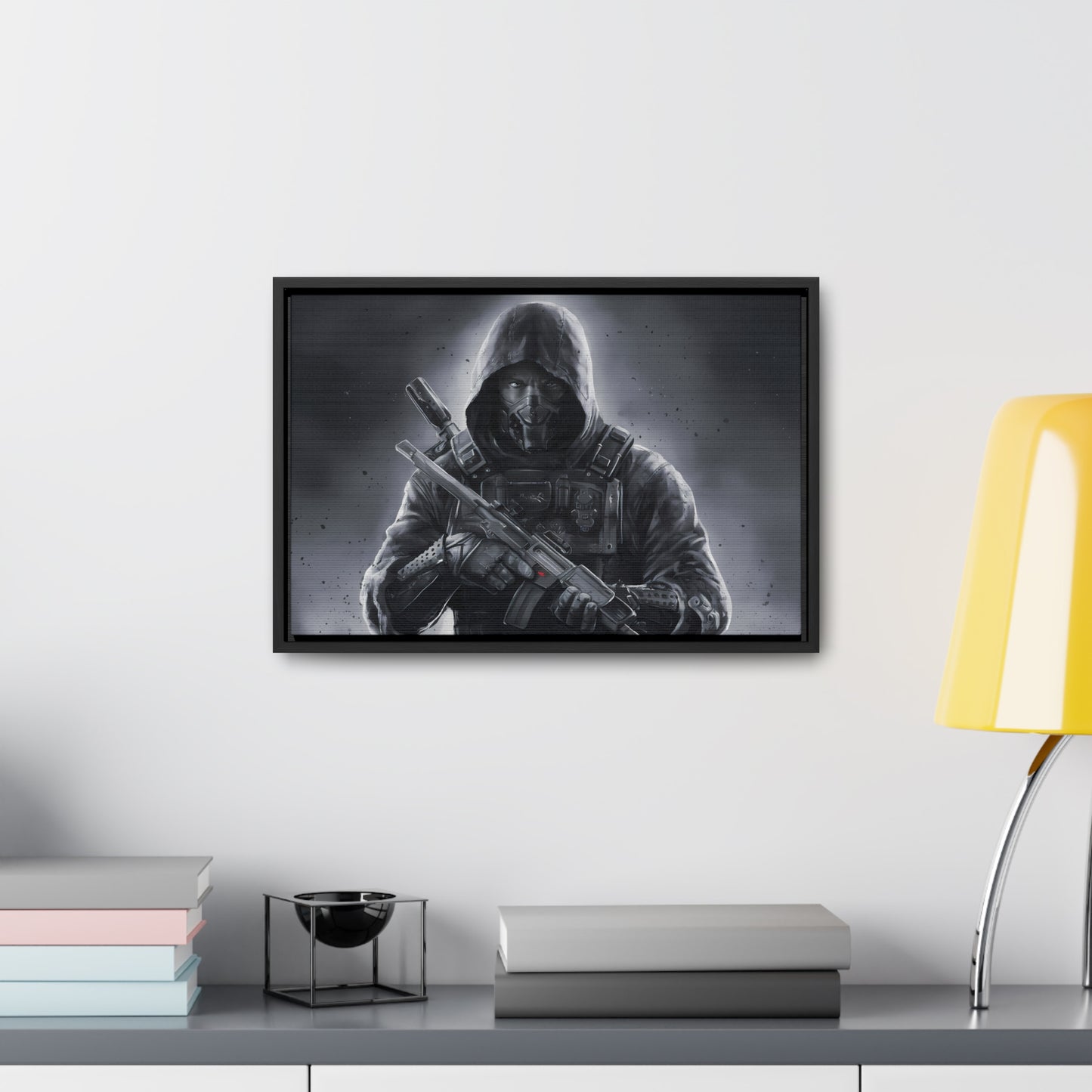 Shadow Enforcer - Gallery Canvas Wraps, Horizontal Frame