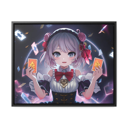 "Arcane Card Mastery" - Gallery Canvas Wraps, Horizontal Frame