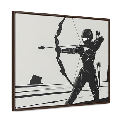 Silent Hunter - Gallery Canvas Wraps, Horizontal Frame