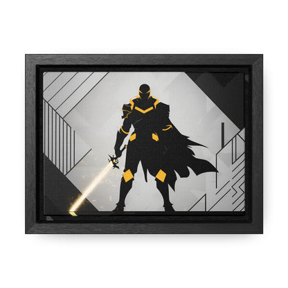 The Sentinel of Shadows - Gallery Canvas Wraps, Horizontal Frame