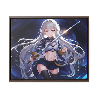 Blade of the Celestial Knight - Gallery Canvas Wraps, Horizontal Frame