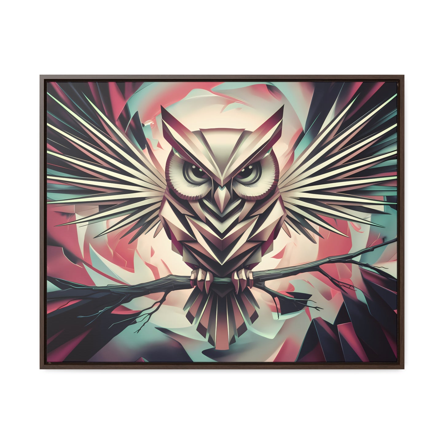 "Mechanical Wisdom" - Gallery Canvas Wraps, Horizontal Frame