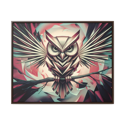 "Mechanical Wisdom" - Gallery Canvas Wraps, Horizontal Frame