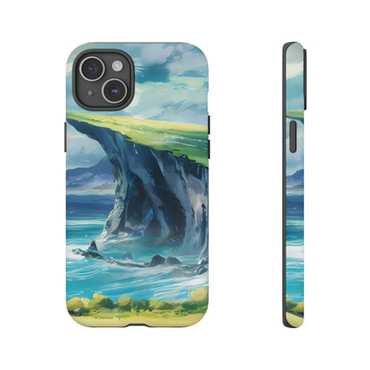 Anime Cliff by the Sea - Smartphone Tough Cases