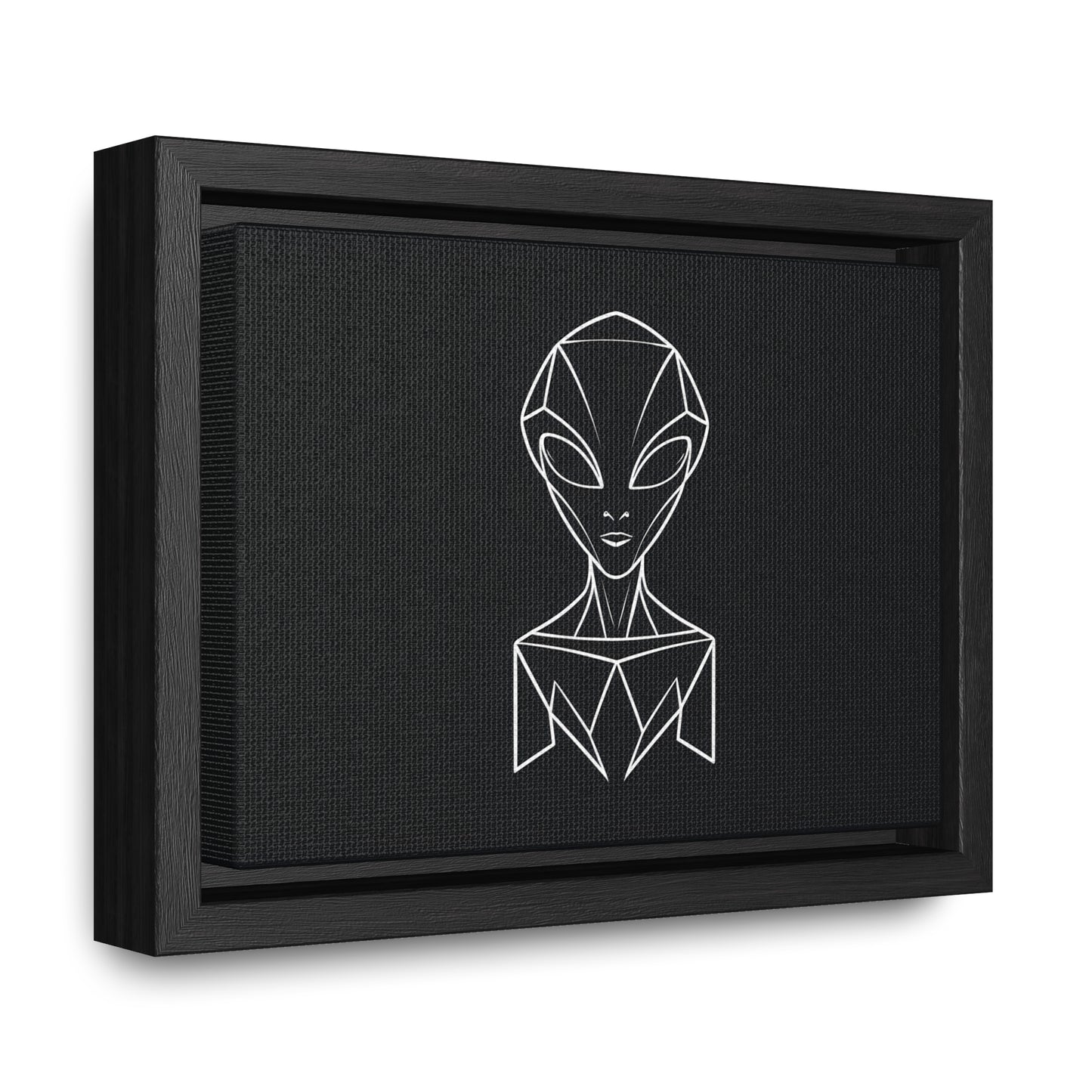 Alien Geometry - Gallery Canvas Wraps, Horizontal Frame