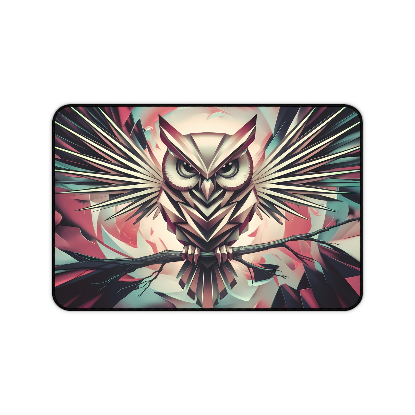 Guardian of the Night - Desk Mat