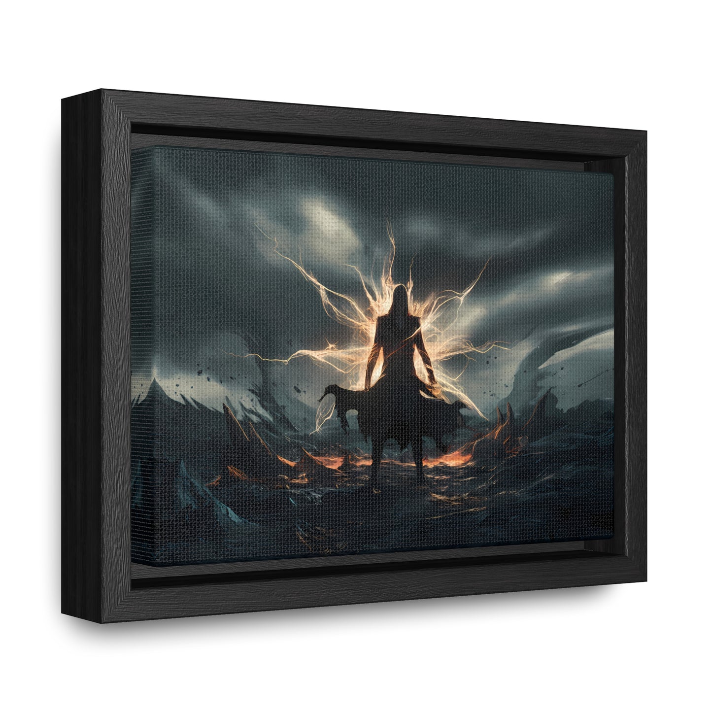 Eclipse of the Dark Conqueror - Gallery Canvas Wraps, Horizontal Frame