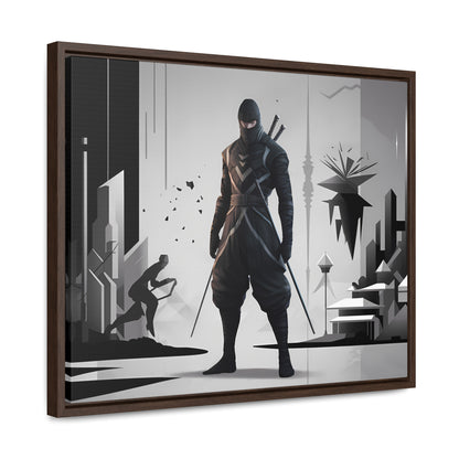 Shadowblade: The Silent Protector - Gallery Canvas Wraps, Horizontal Frame