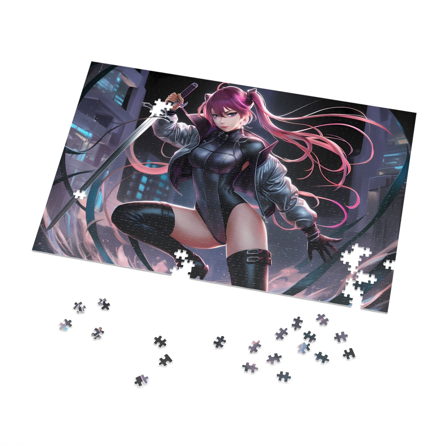 Cyber Blade Enigma - Jigsaw Puzzle (30, 110, 252, 500,1000-Piece)