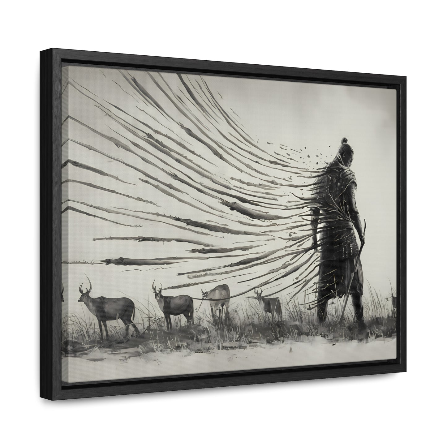 Whispers of the Wind - Gallery Canvas Wraps, Horizontal Frame